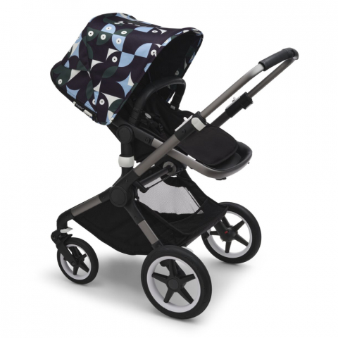 Capotina carucior Bugaboo Fox 3/Lynx Animal Explorer Green/Light Blue [3]