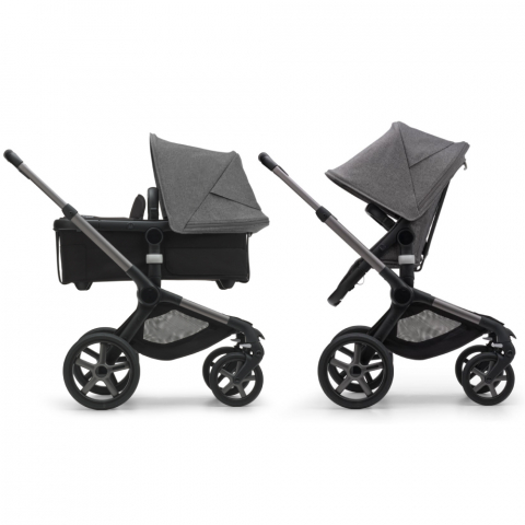 Capotina carucior Bugaboo Fox 5/Lynx Grey Melange [2]