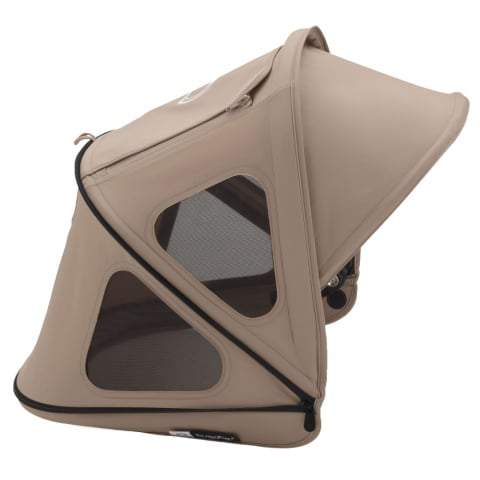 Capotine - Capotina cu extensie plasa insecte Bugaboo Dragonfly Dune Taupe
