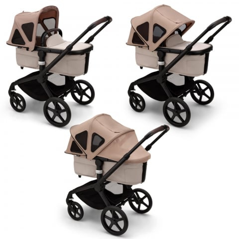Capotina cu extensie plasa insecte Bugaboo Fox 5/Fox Cub/Lynx Dune Taupe [1]