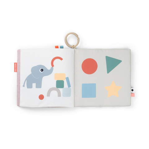 Carte moale pentru tummy time Done by Deer Deer Friends Multicolor [3]