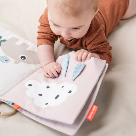 Carte moale pentru tummy time Done by Deer Deer Friends Multicolor [5]