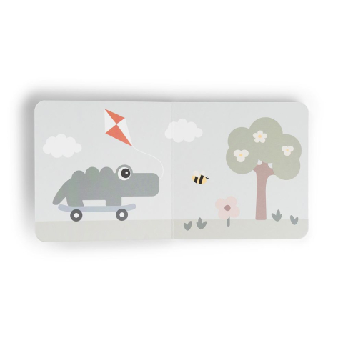 Carticica jucarie educativa anotimpuri Done by Deer Croco Colour Mix [1]