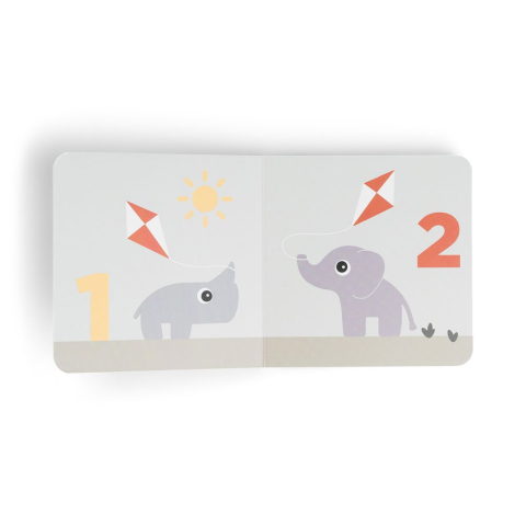 Carticica jucarie educativa numarat Done by Deer Elphee Colour Mix [1]