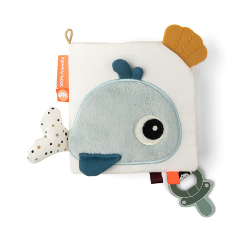 Done by Deer - Carticica senzoriala cu activitati Done by Deer Sea Friends Colour Mix