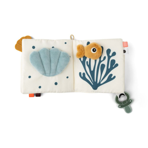 Carticica senzoriala cu activitati Done by Deer Sea Friends Colour Mix [1]