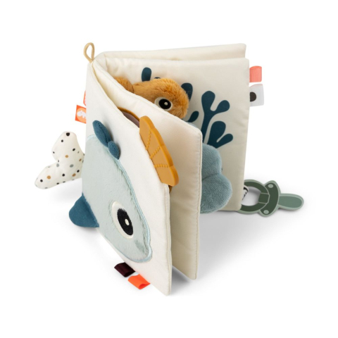 Carticica senzoriala cu activitati Done by Deer Sea Friends Colour Mix [2]