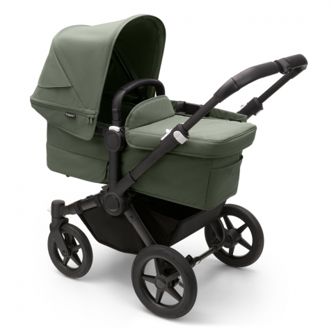 Carucior Bugaboo Donkey 5 Mono Black/Forest Green [1]