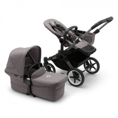 Carucior Bugaboo Donkey 5 Mono Graphite/Grey Melange [2]