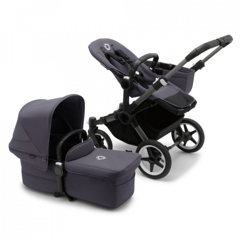 Carucior Bugaboo Donkey 5 Mono Graphite/Stormy Blue [2]