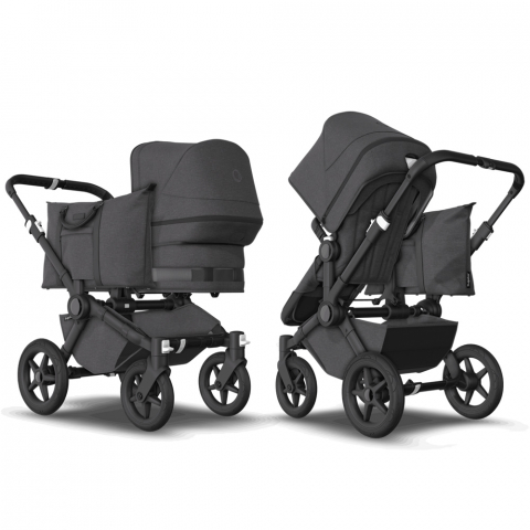 Carucior Bugaboo Donkey 5 Mono Mineral Black/Washed Black [3]