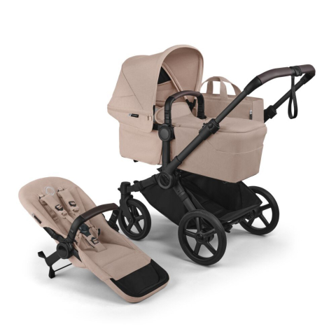 Bugaboo - Carucior Bugaboo Donkey 6 Complete Black/Desert Taupe