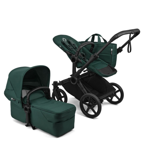 Carucior Bugaboo Donkey 6 Complete Black/Green [1]