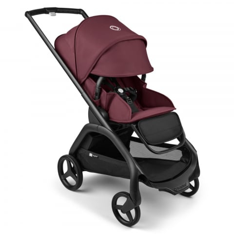 Bugaboo - Carucior Bugaboo Dragonfly Black/Dark Cherry