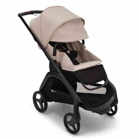 Bugaboo - Carucior Bugaboo Dragonfly Black/Desert Taupe