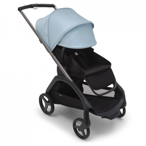 Carucioare - Carucior Bugaboo Dragonfly Graphite/Midnight Black/Skyline Blue