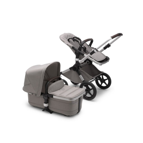 Bugaboo - Carucior Bugaboo Fox 2 Aluminium/Light Grey 2 in 1