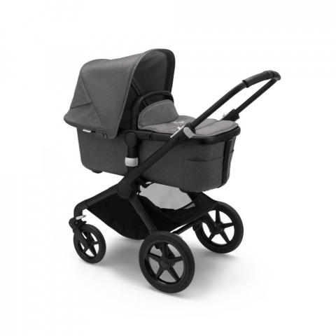 Carucior Bugaboo Fox 2 Complete Black/Grey Melange 2 in 1 [2]