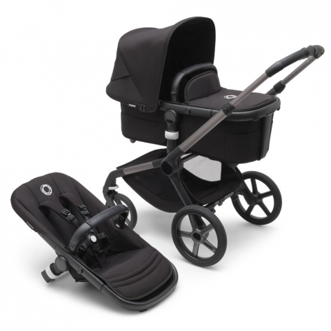 Bugaboo - Carucior Bugaboo Fox 5 Graphite/Midnight Black 2 in 1