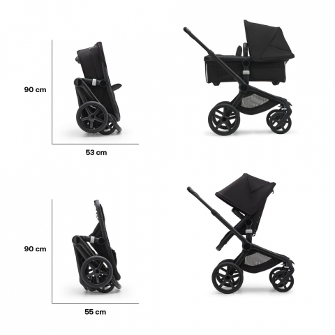 Carucior Bugaboo Fox 5 Graphite/Midnight Black 2 in 1 [7]