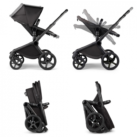 Carucior Bugaboo Fox 5 Noir Limited Edition Black Moonlight 2 in 1 [6]