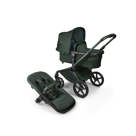 Bugaboo - Carucior Bugaboo Fox 5 Noir Limited Edition Midnight Green 2 in 1