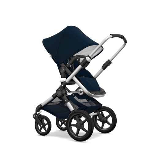 Carucior Bugaboo Fox Aluminium/Dark Navy 2 in 1 [1]