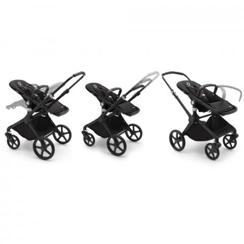 Carucior Bugaboo Fox Cub Black/Forest Green 2 in 1 [7]