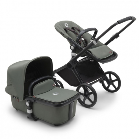 Carucior Bugaboo Fox Cub Black/Forest Green 2 in 1 [1]