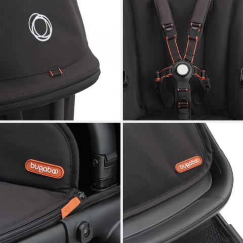 Carucior Bugaboo Fox Cub Black/Midnight Black 2 in 1 [8]