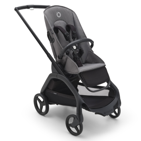 Carucior Bugaboo personalizat Dragonfly Black/Grey Melange [1]
