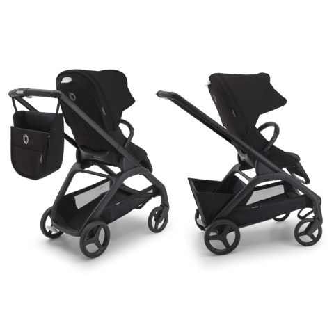 Carucior Bugaboo personalizat Dragonfly Graphite/Grey Melange [4]