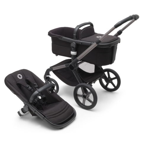 Bugaboo - Carucior Bugaboo personalizat Fox 5 Graphite/Midnight Black 2 in 1