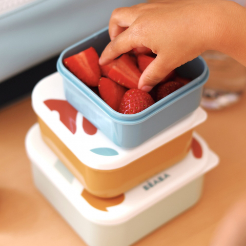 Set 3 caserole pentru gustari  Beaba Playful [5]