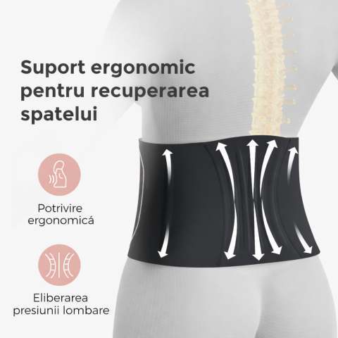 Centura postpartum Momcozy Ergowrap Petite Black L [1]