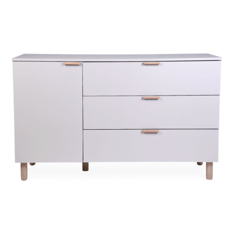 Comoda Childhome Clay 137x77x98 cm cu masa de infasat [4]