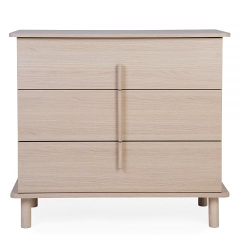 Comoda Childhome Nordica Natural 85 x 50 x 95 cm cu masa de infasat [1]