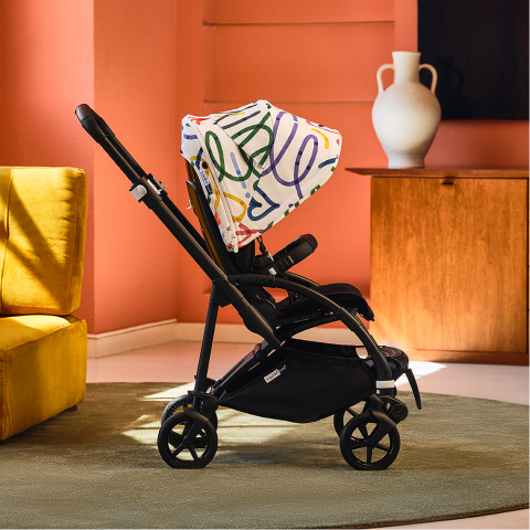 Copertina carucior Bugaboo Bee 6 Art of Discovery White [3]