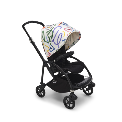 Copertina carucior Bugaboo Bee 6 Art of Discovery White [2]