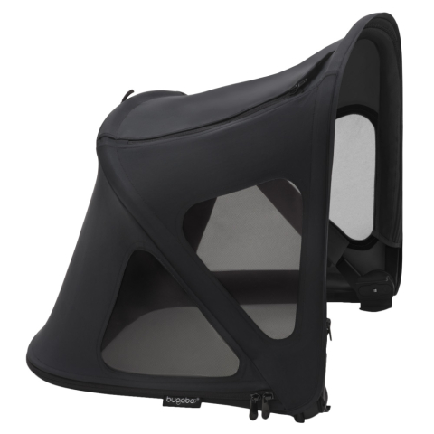 Bugaboo - Copertina cu extensie plasa insecte Bugaboo Fox 5/Fox Cub/Lynx Midnight Black