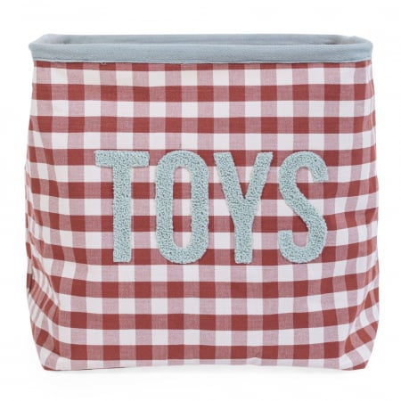 Mobilier si decoratiuni - Cos depozitare Childhome Vichy 30x35x30 cm