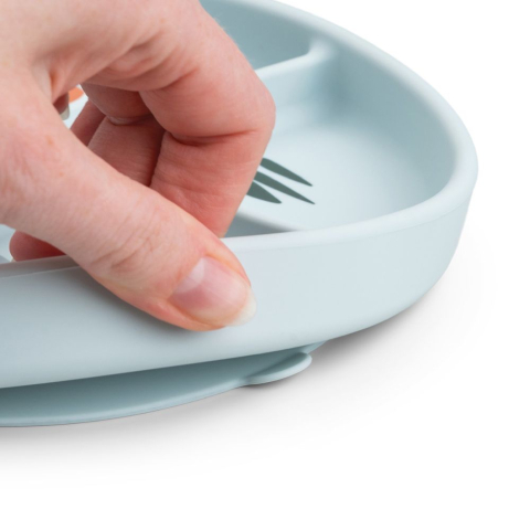 Farfurie compartimentata Stick&Stay Done by Deer Playground Blue [1]