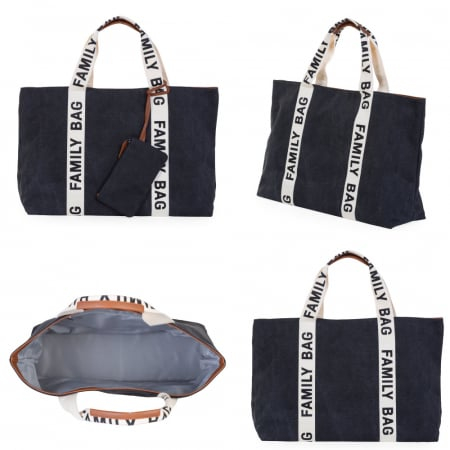 Geanta Childhome Family Bag Signature Negru [1]