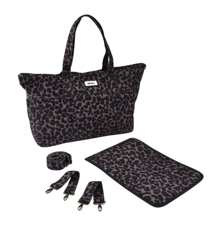 Geanta de bebe Beaba Madrid Leopard [3]