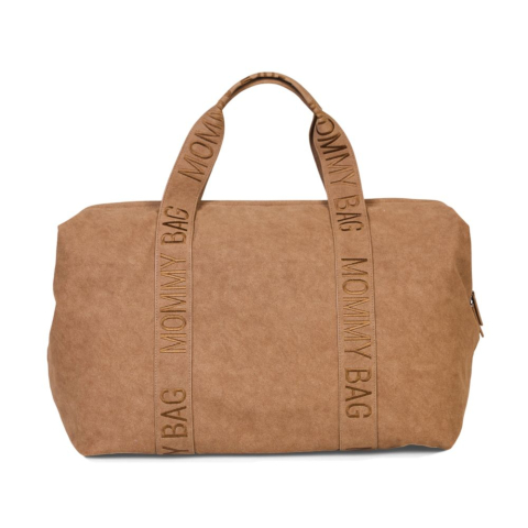 Genti - Geanta de bebe Childhome Mommy Bag Signature Prestige Hazlenut