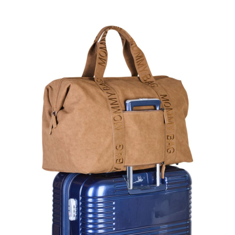 Geanta de bebe Childhome Mommy Bag Signature Prestige Hazlenut [8]