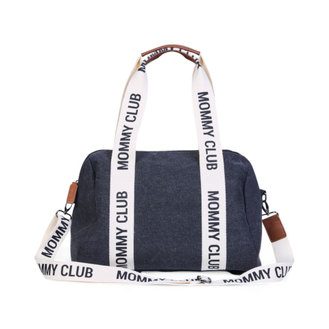 Geanta de bebe Childhome Mommy Club Canvas Black [3]