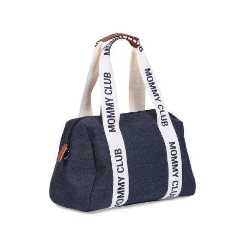 Geanta de bebe Childhome Mommy Club Canvas Black [2]