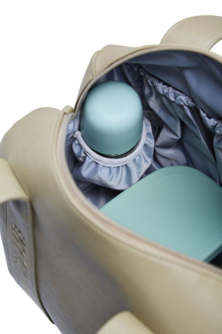 Geanta de bebe Childhome Mommy Club piele Verde [7]