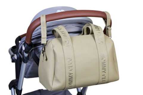 Geanta de bebe Childhome Mommy Club piele Verde [9]